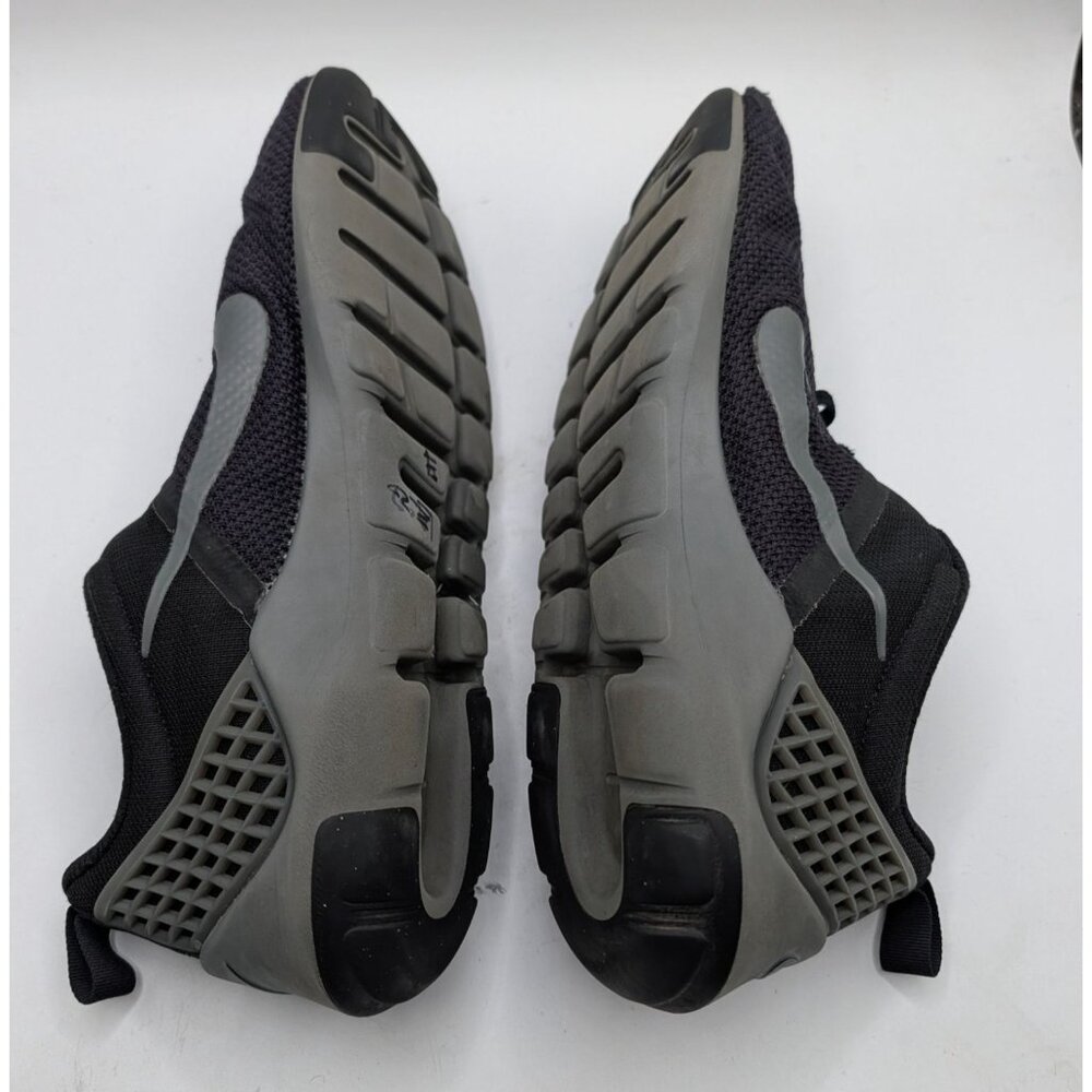 Nike Mens Lunarestoa 2 Essential Black Gray Running Athletic Sneakers Size 14 - Picture 5 of 8